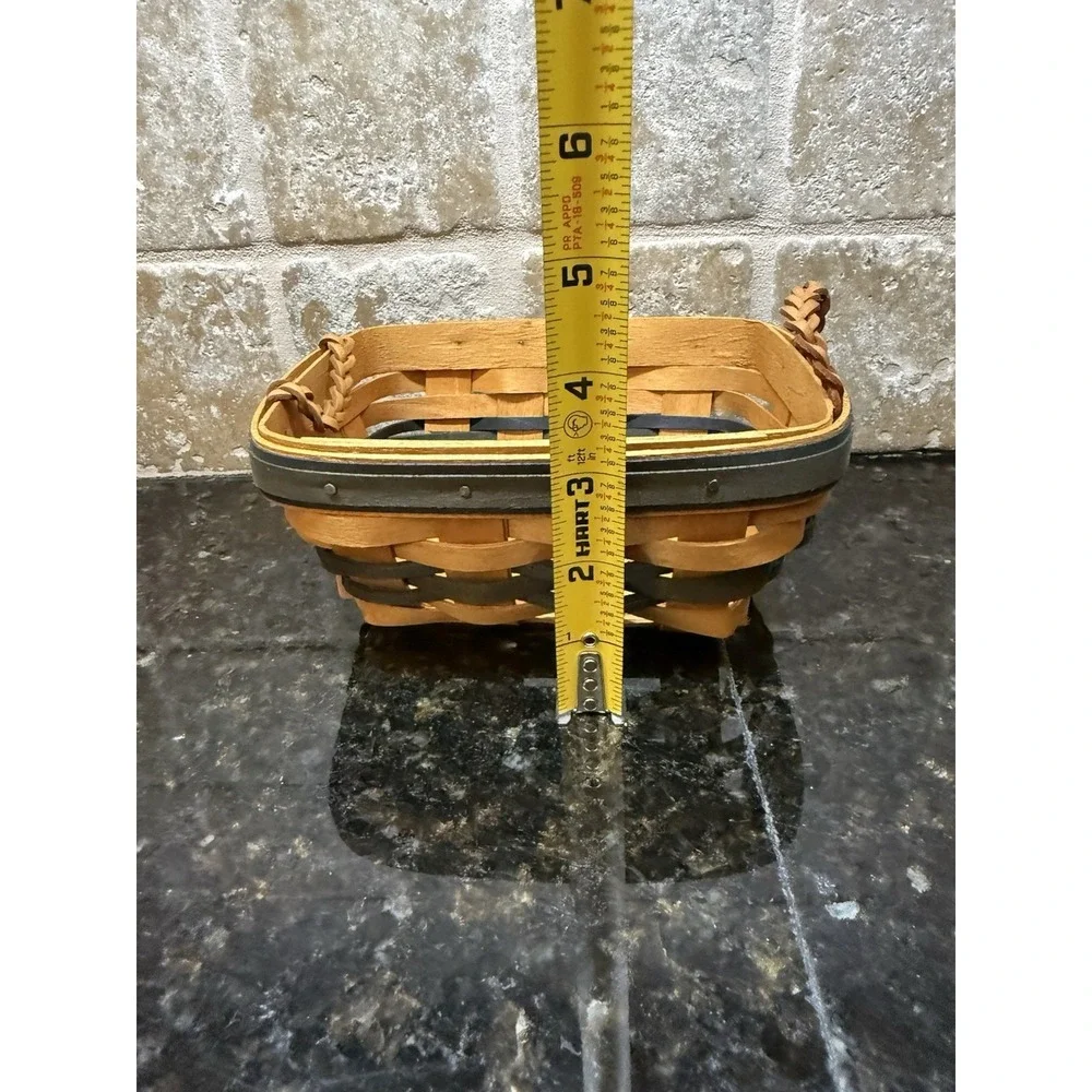 NEW Longaberger Collectors Club Renewal Basket Plastic Fabric Liner 2000 Edition